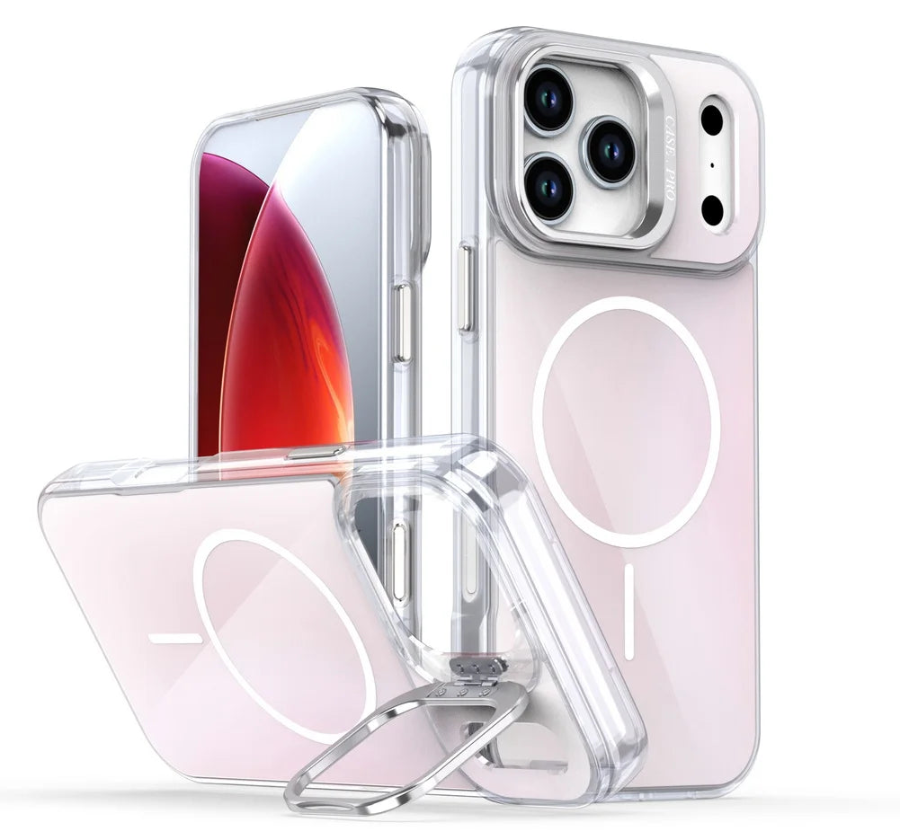 Clear MagSafe Stand Case