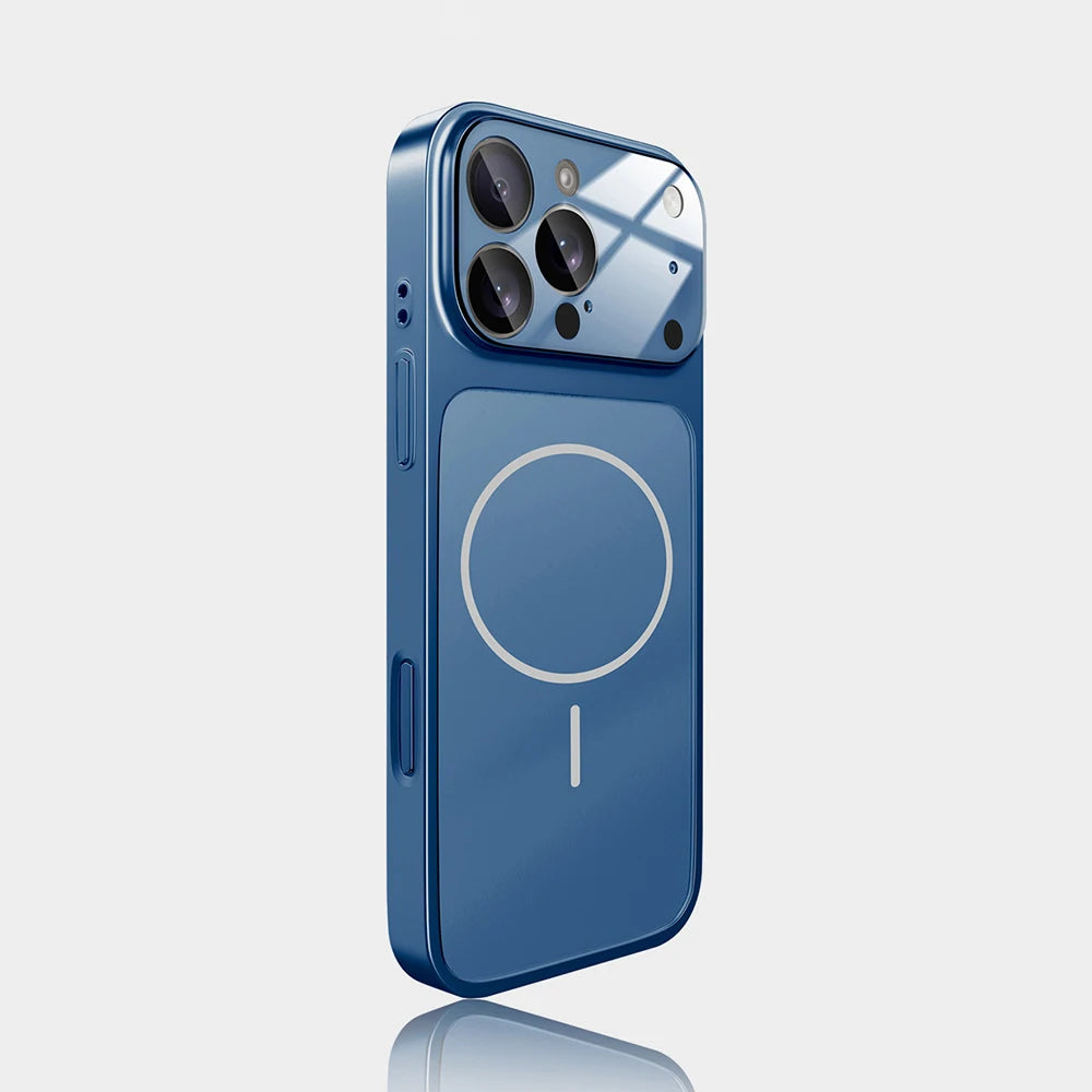 Premium Business Glass Case with MagSafe For iPhone