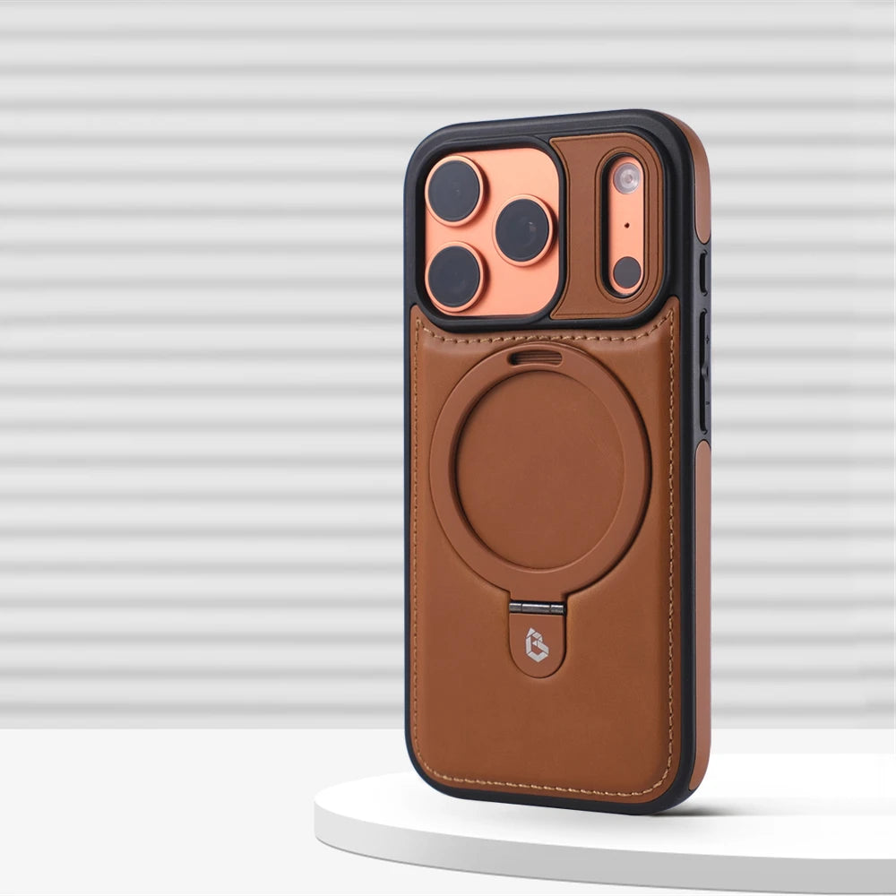 Luxury Magnetic Leather Stand Case