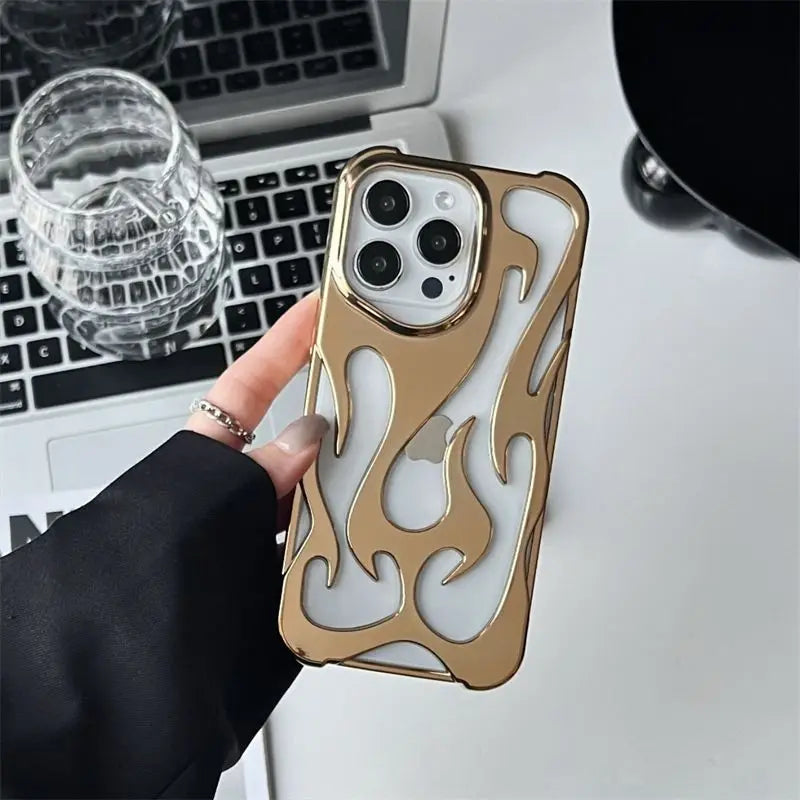 3D Flame Shield – Slim, Shockproof, Stylish