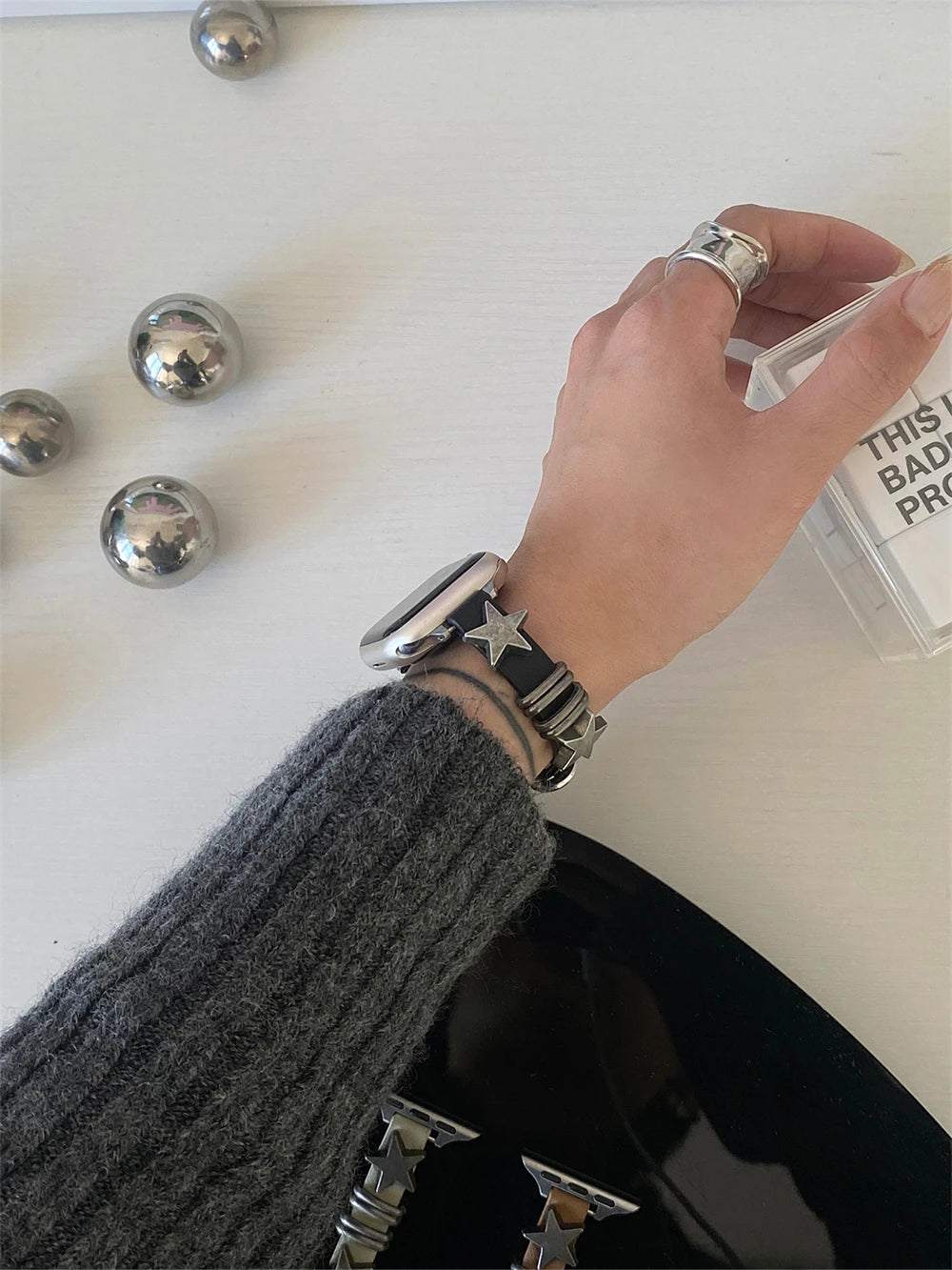 Vintage Leather Strap For Apple Watch