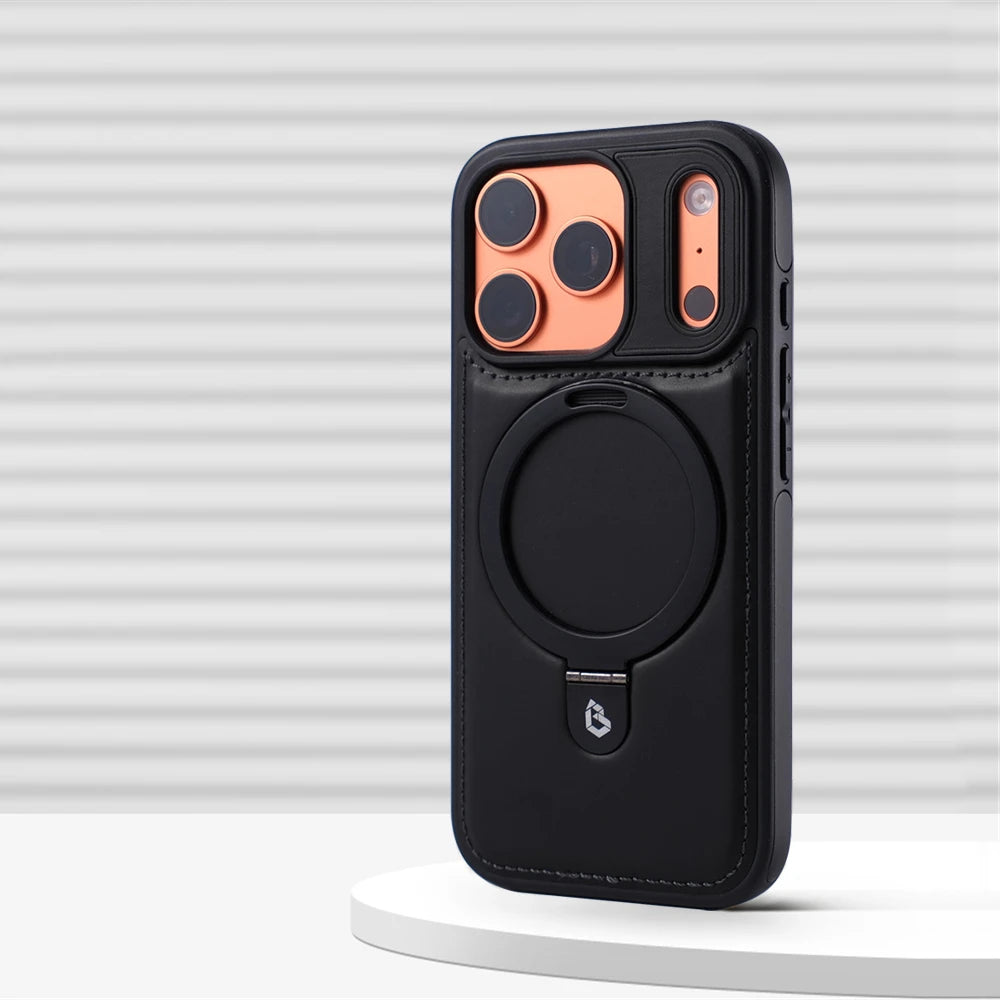 Luxury Magnetic Leather Stand Case