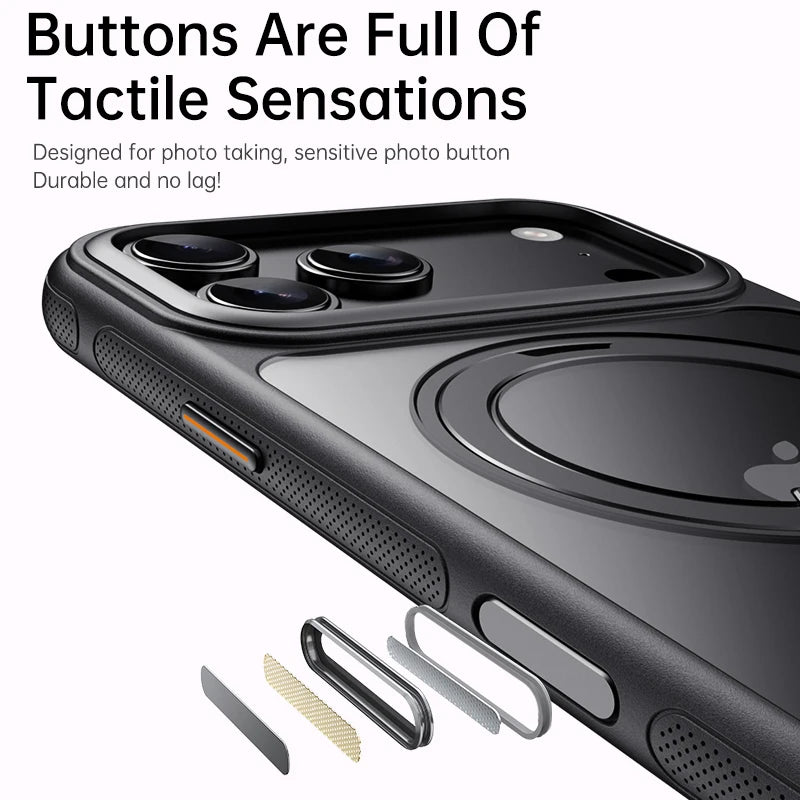 Magnetic Ring Stand Case