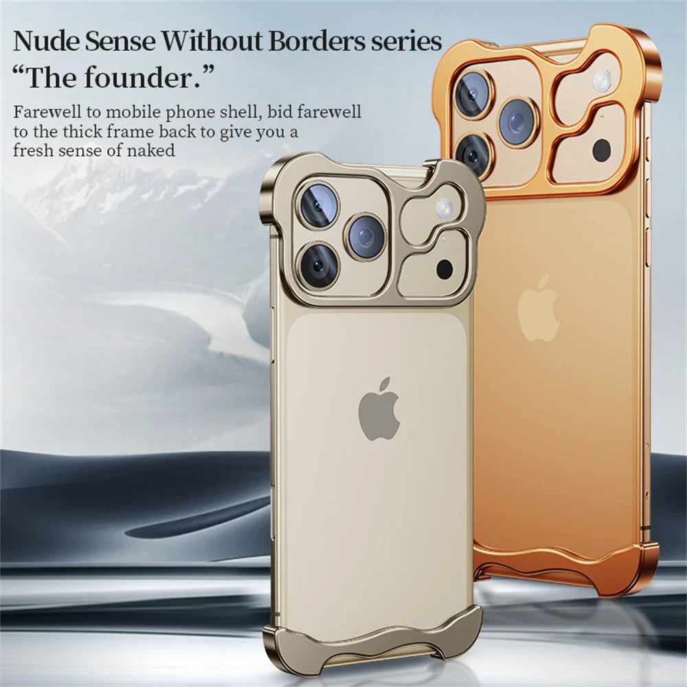 Luxury Aluminum Frame iPhone Case