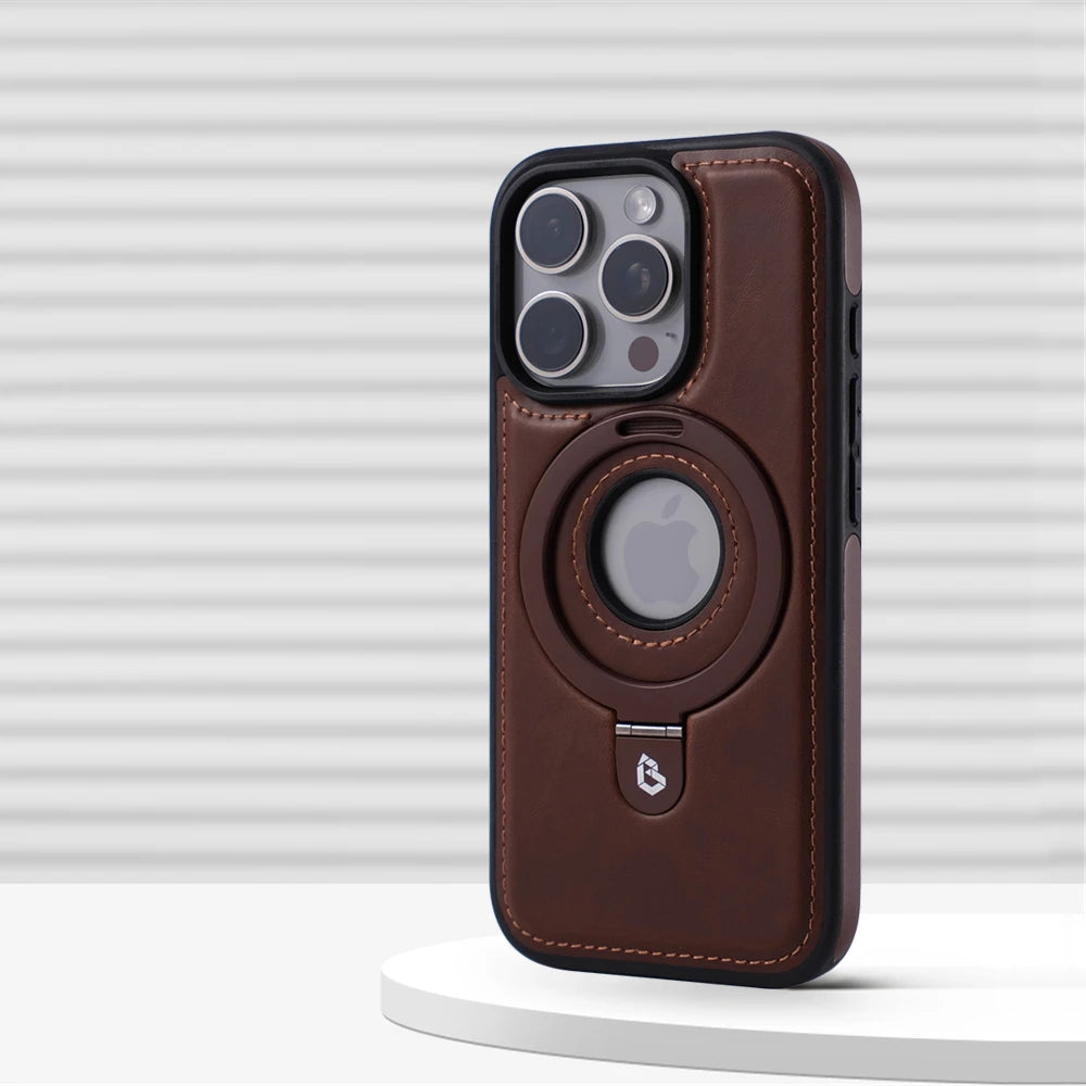 Luxury Magnetic Leather Stand Case