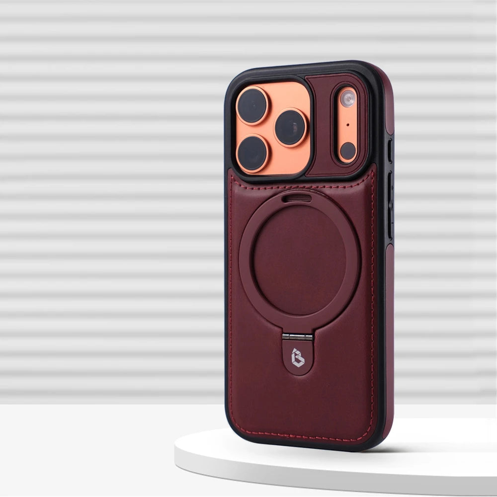 Luxury Magnetic Leather Stand Case