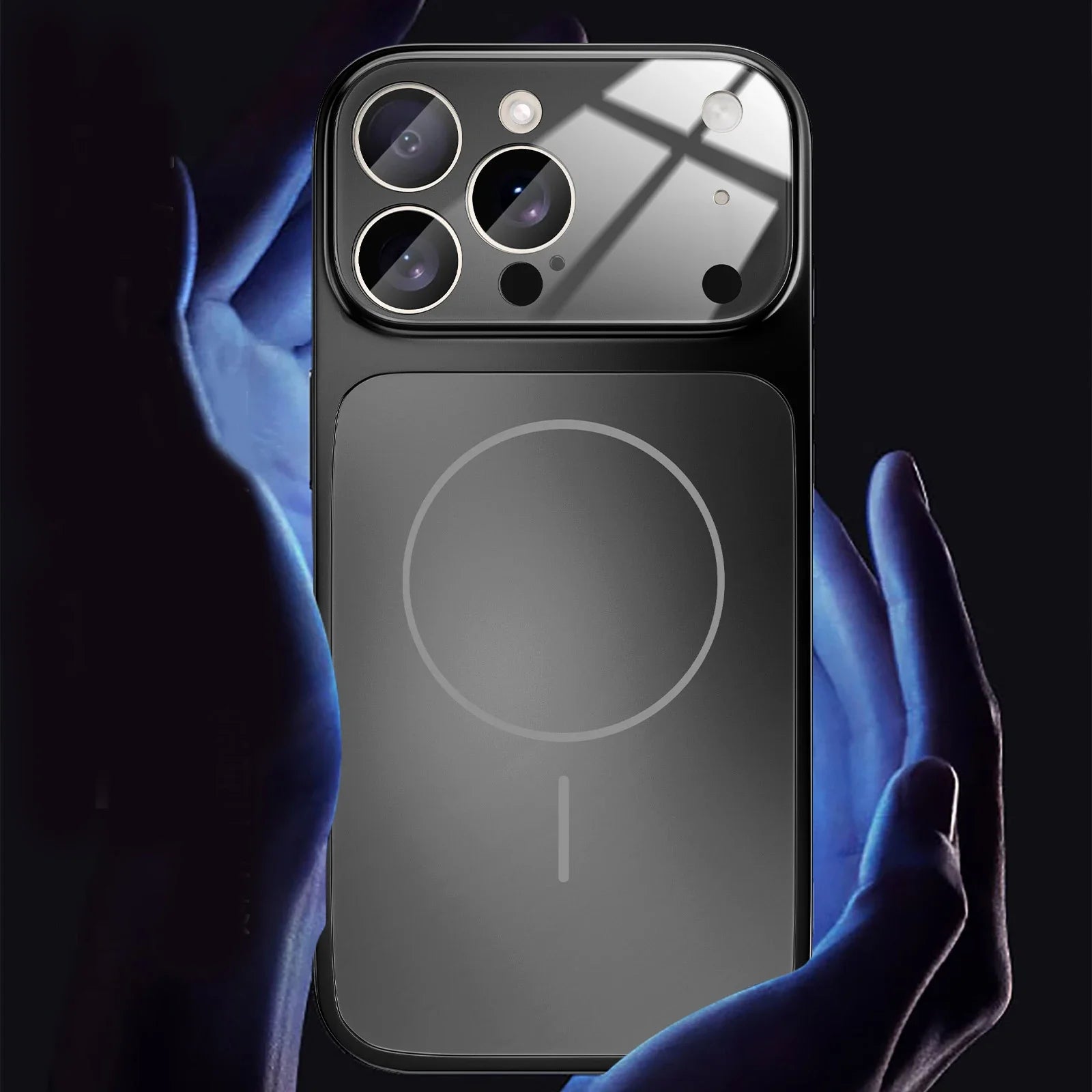 Premium Business Glass Case with MagSafe For iPhone