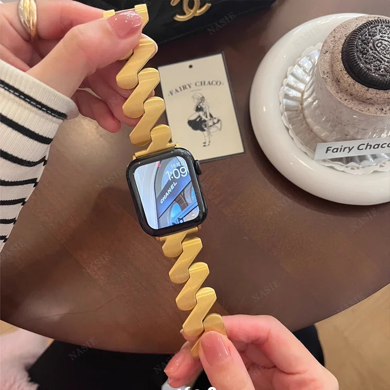 Stainless Steel Strap For Apple Watch Series