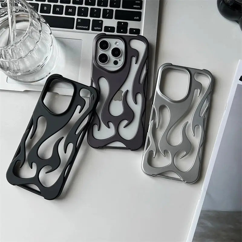 3D Flame Shield – Slim, Shockproof, Stylish