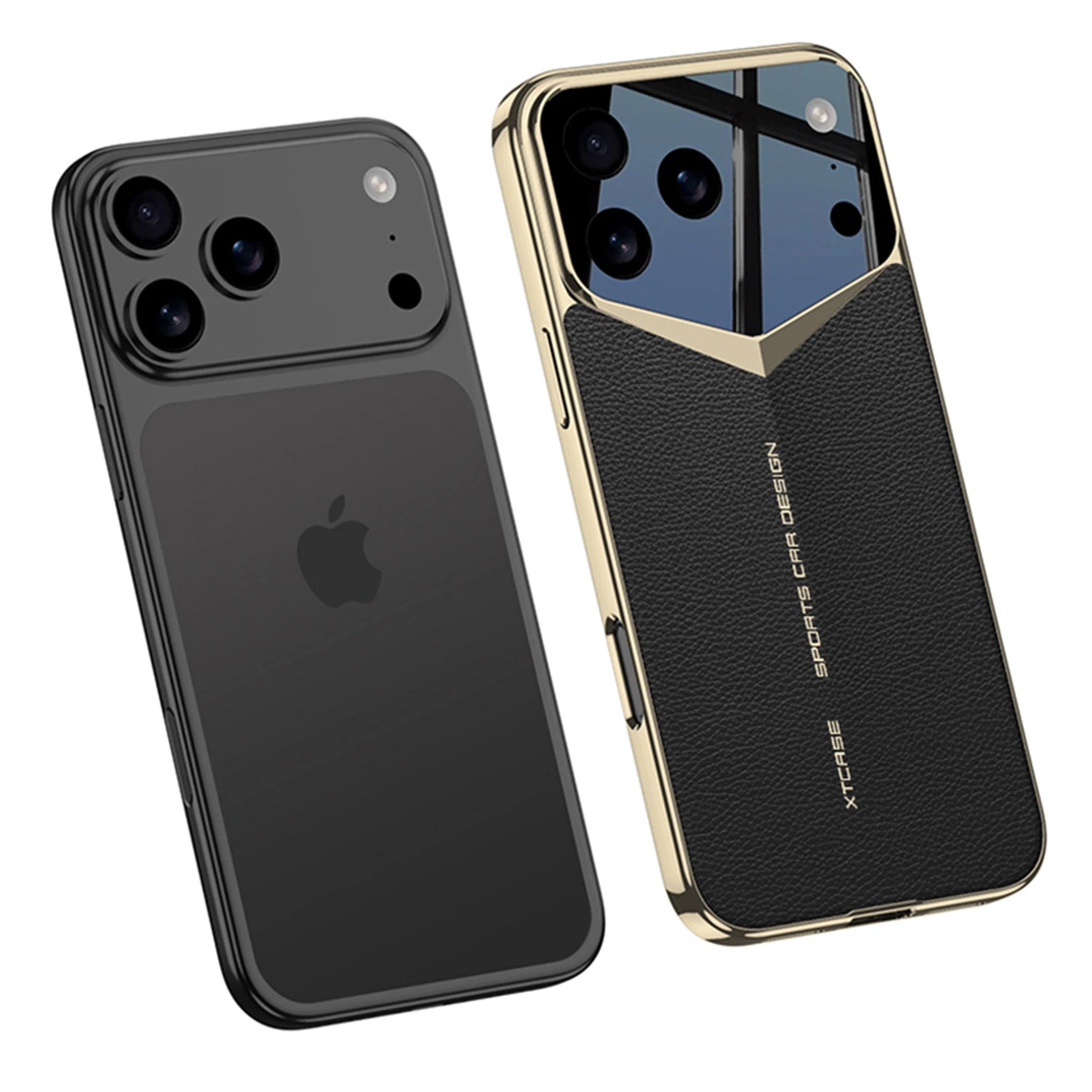 Metallic Edge Leather Case