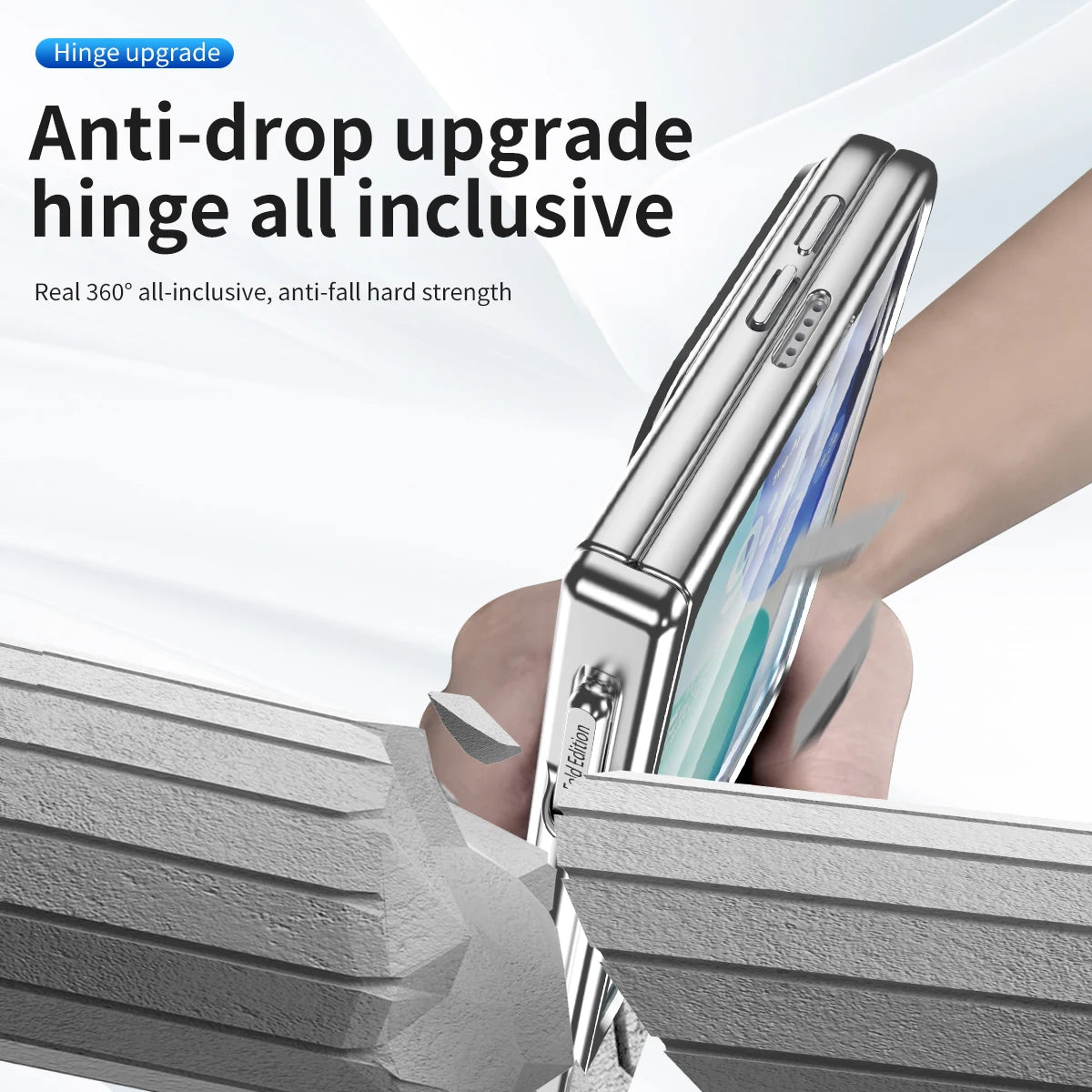 Clear Kickstand Case With Pen Slot for iPhone Ultra
