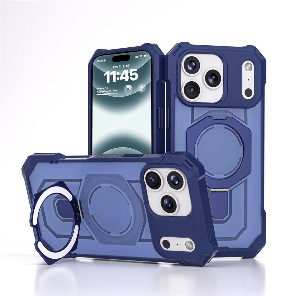 Rugged Magnetic Ring Stand Case