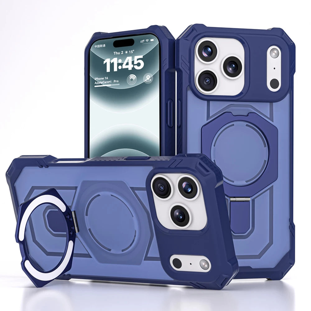 Rugged Magnetic Ring Stand Case