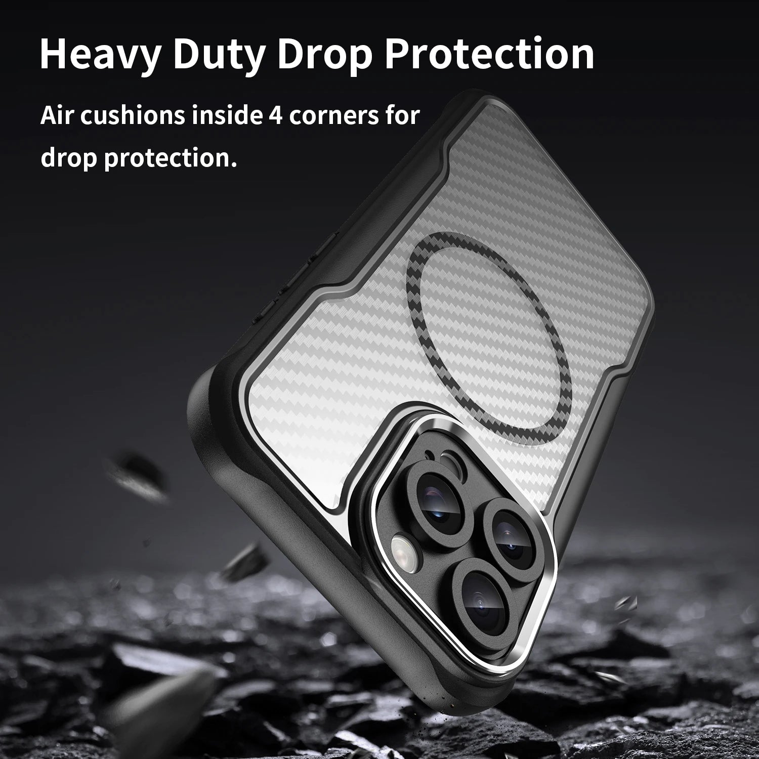 Shockproof Magnetic Case For iPhone Series