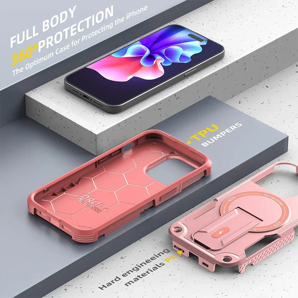 Shockproof Magnetic Case with Stand
