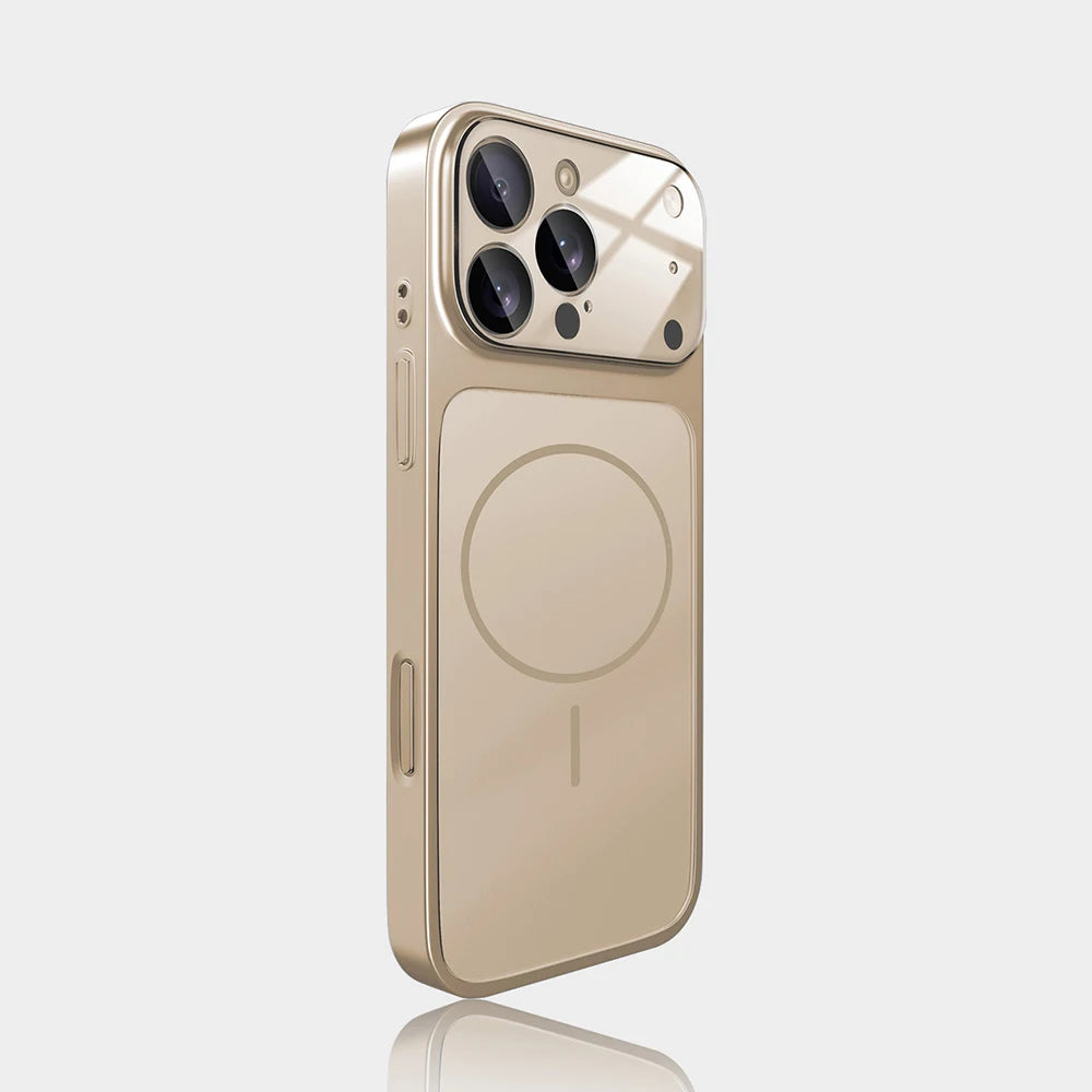 Premium Business Glass Case with MagSafe For iPhone