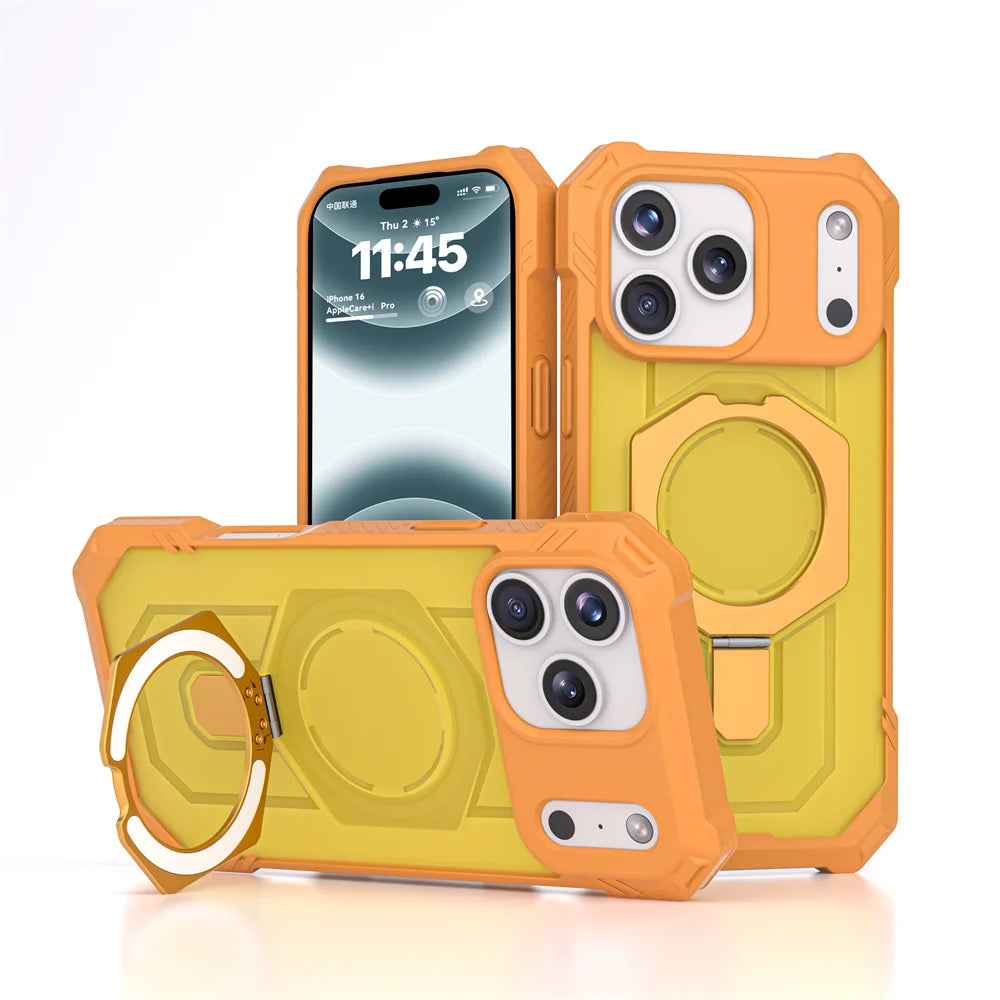 Rugged Magnetic Ring Stand Case