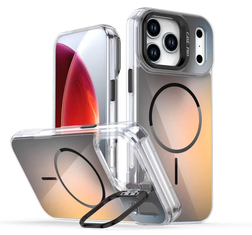 Clear MagSafe Stand Case