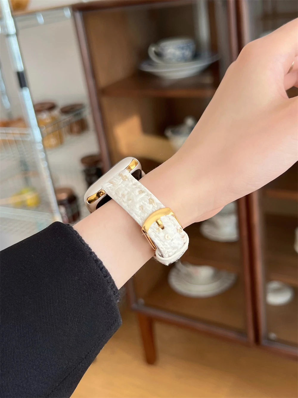 Slim Leather Strap For Apple Watch