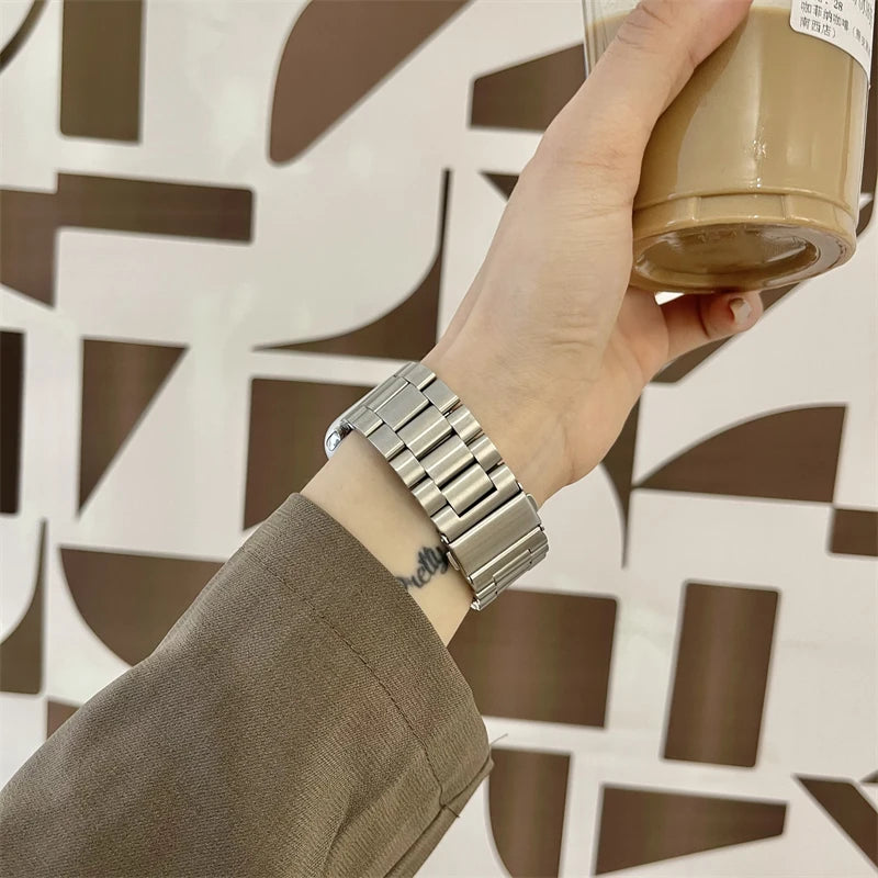 Luxury Metal Strap For Apple Watch Series