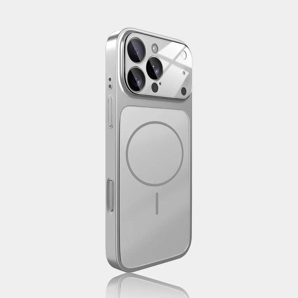 Premium Business Glass Case with MagSafe For iPhone
