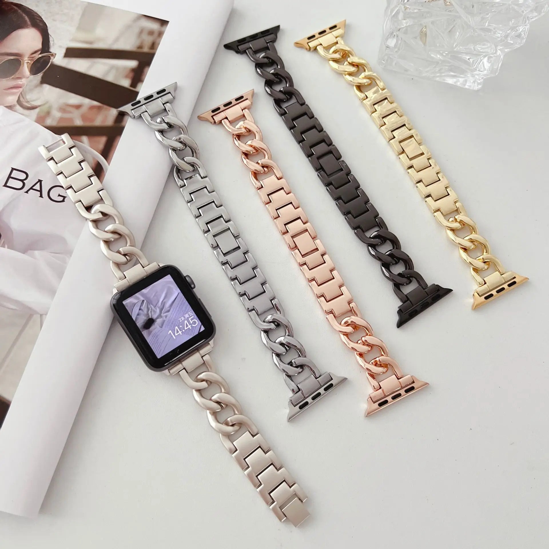 Stainless Steel Strap for Apple Watch Series