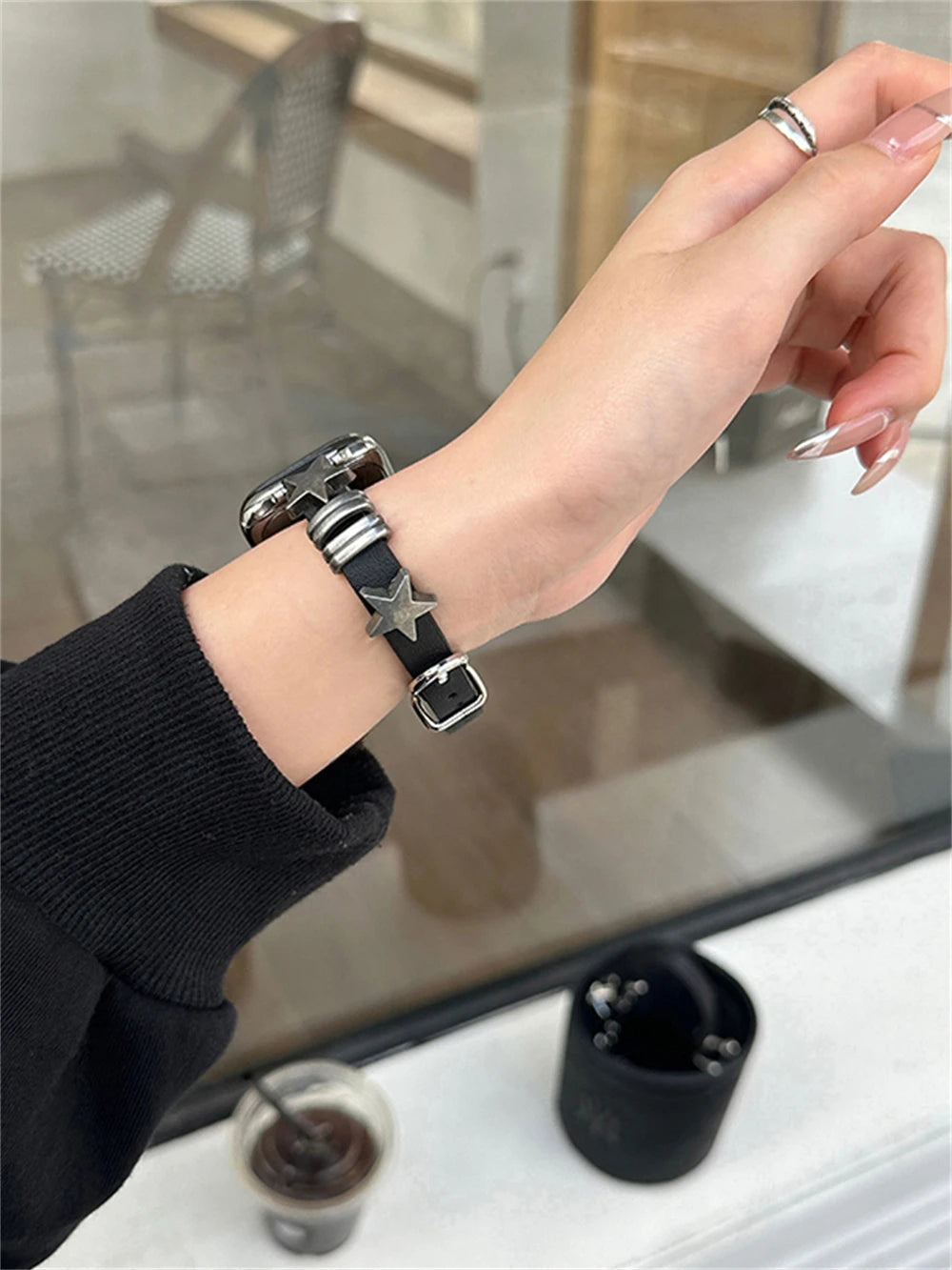 Vintage Leather Strap For Apple Watch