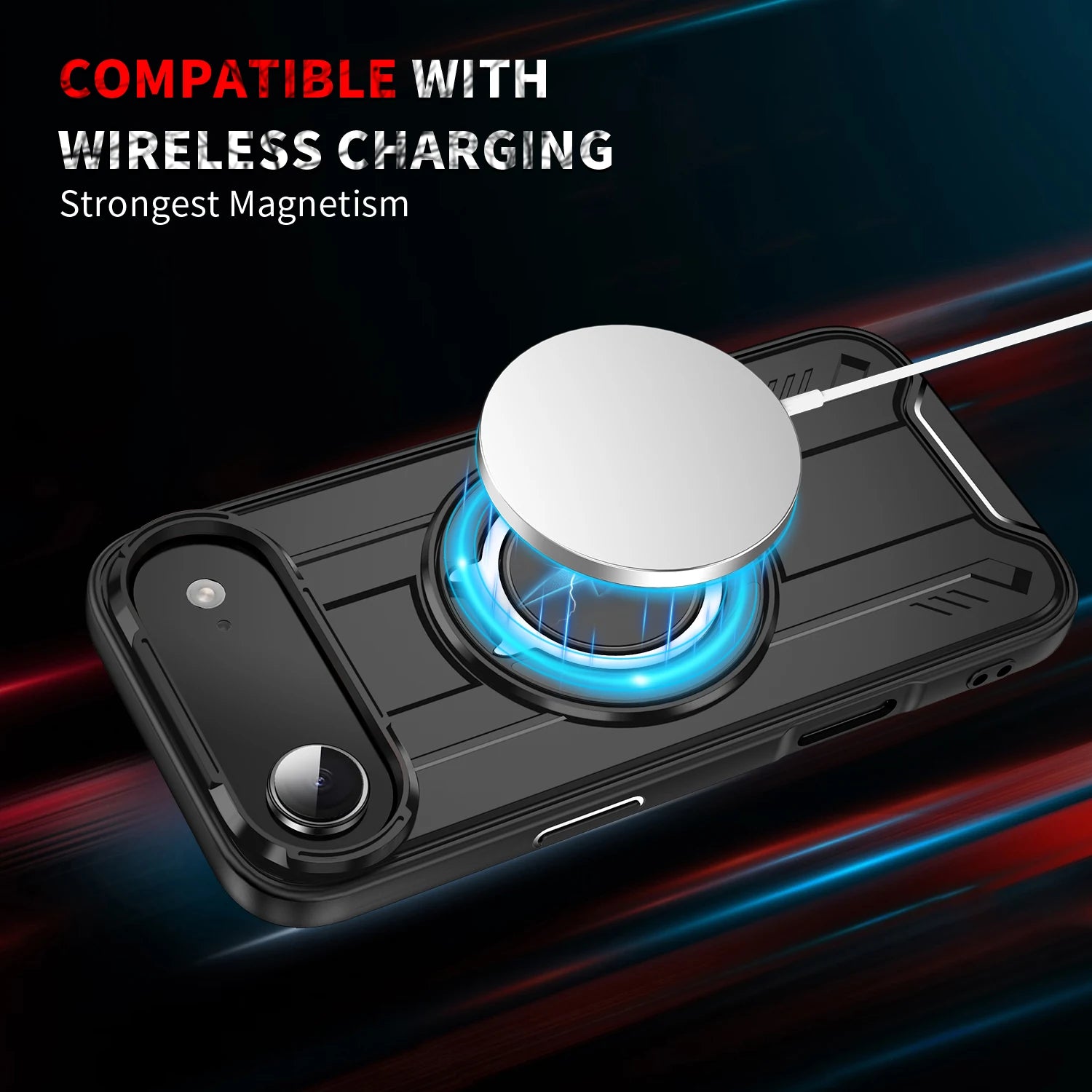 Rugged Shockproof Ring Case