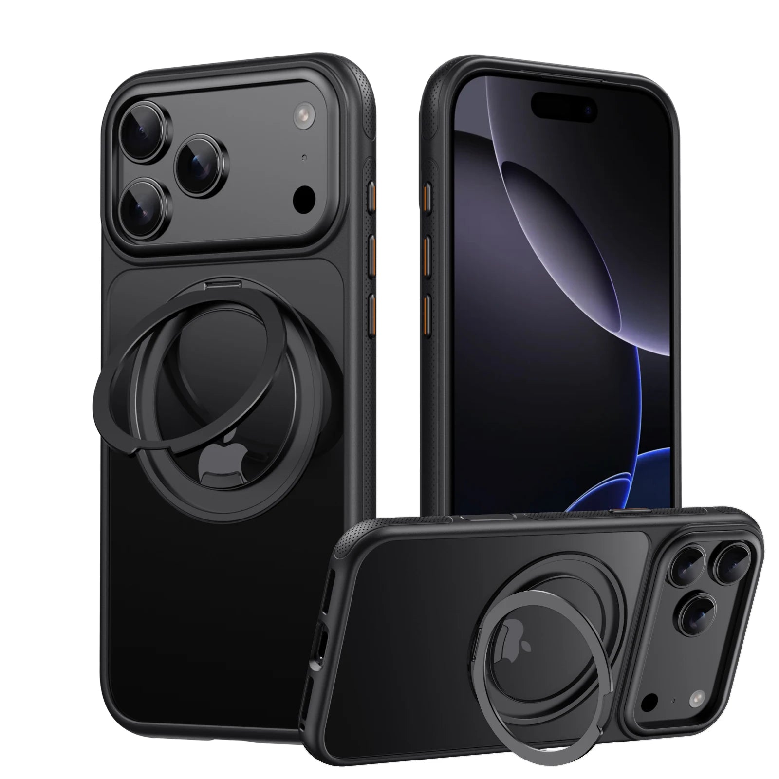 Magnetic Ring Stand Case