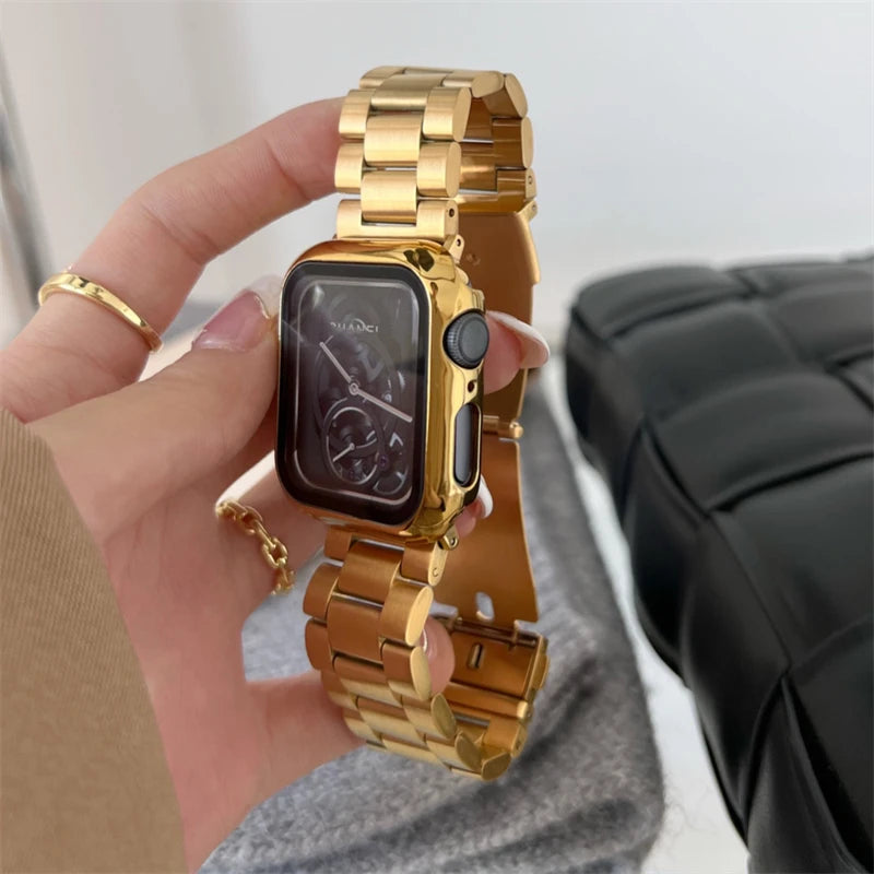 Luxury Metal Strap For Apple Watch Series