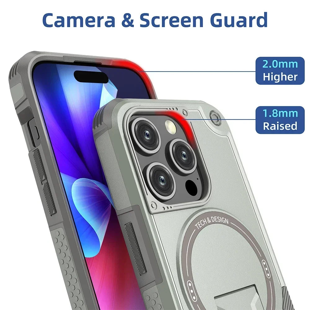 Shockproof Magnetic Case with Stand