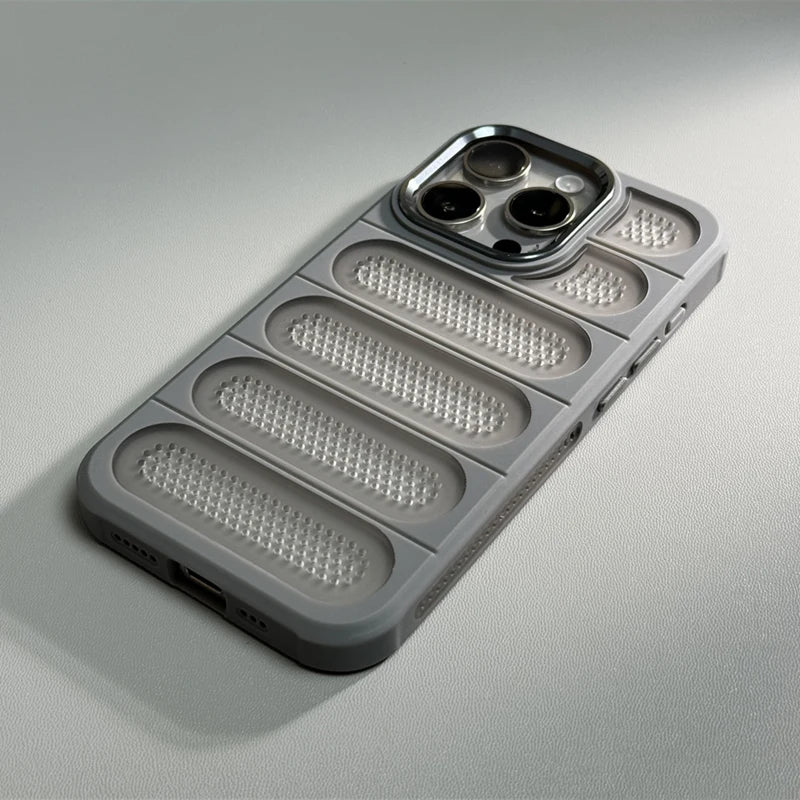 Hollow Mesh Shockproof Cooling Case