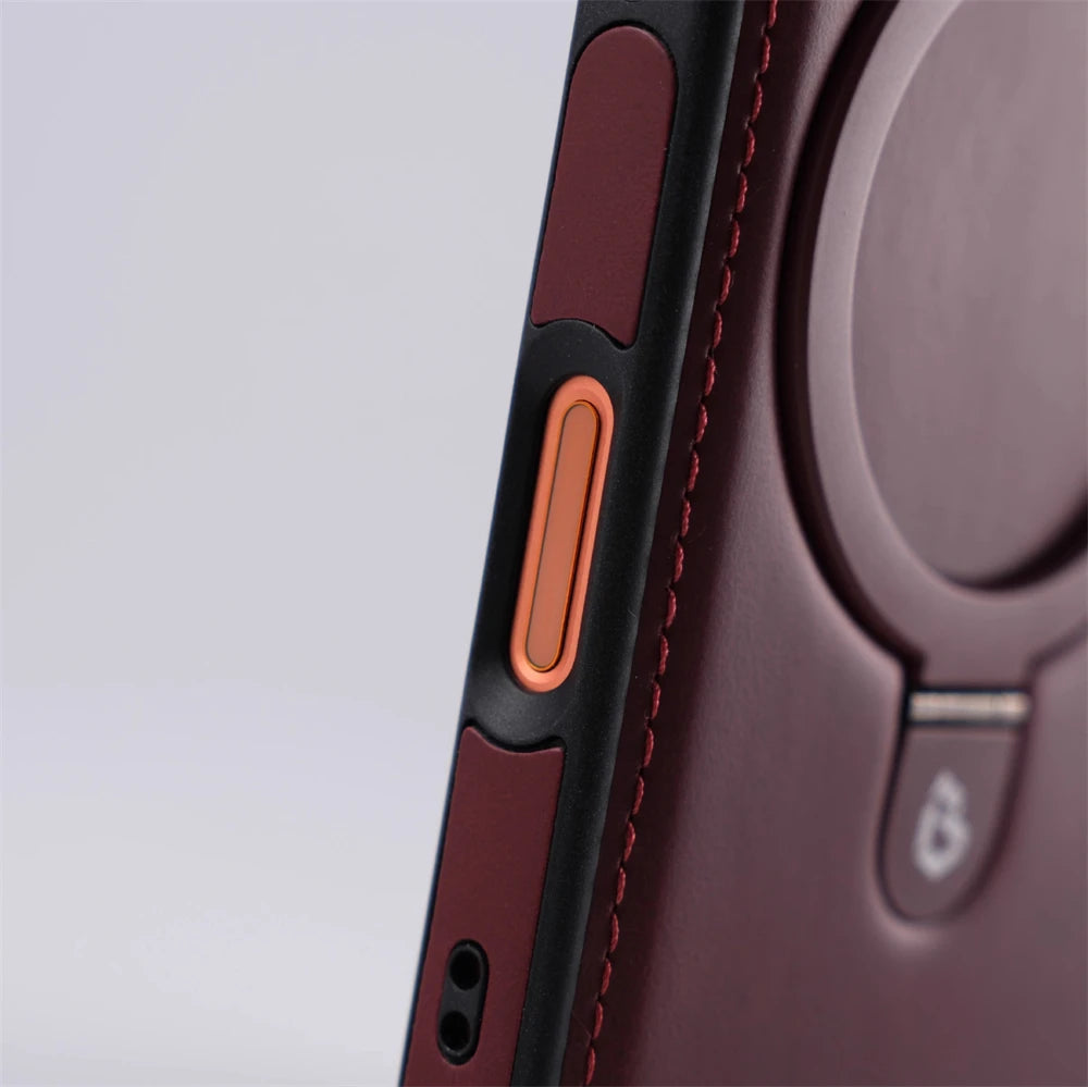 Luxury Magnetic Leather Stand Case