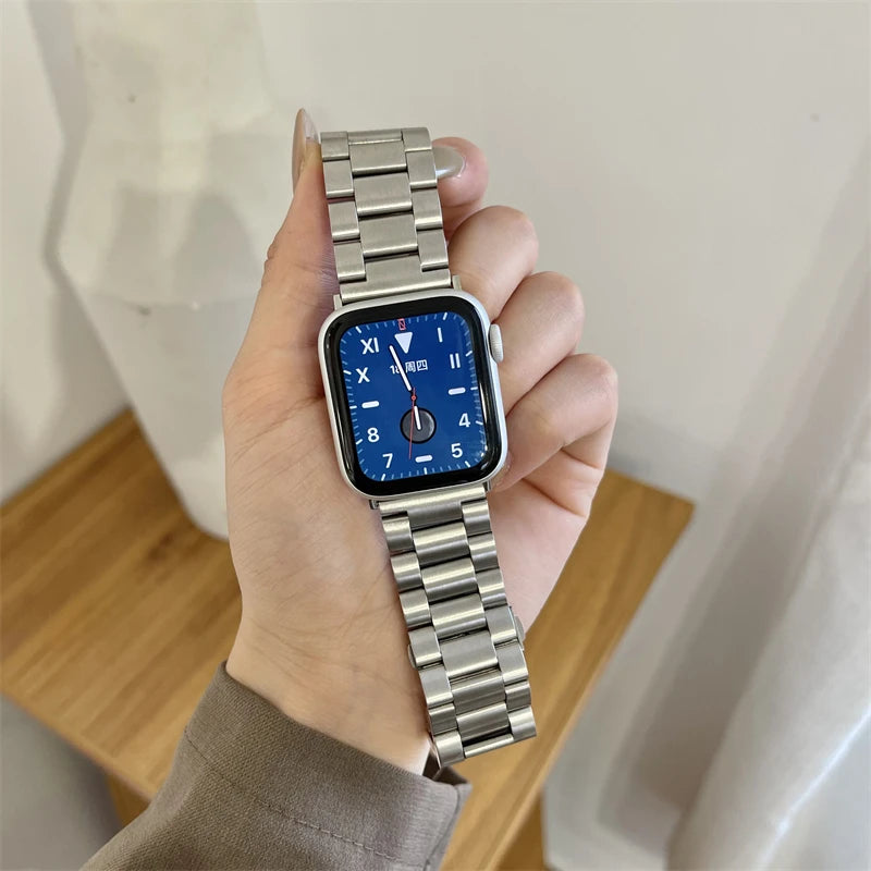 Luxury Metal Strap For Apple Watch Series