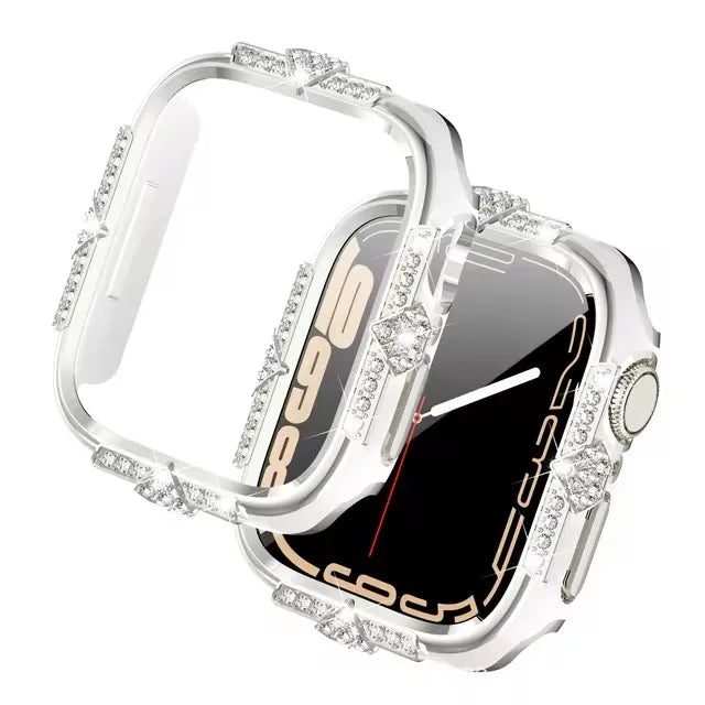 Diamond Apple Watch Case with Screen Protector