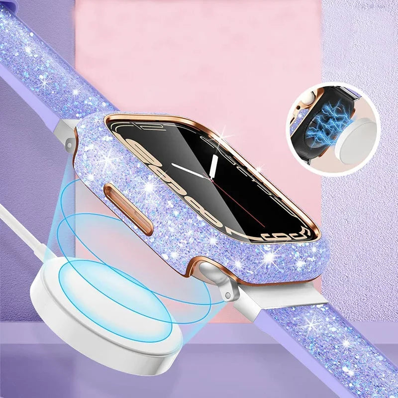 Glitter Diamond Apple Watch Cover