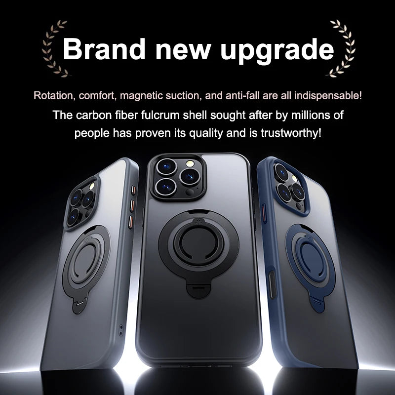 Shockproof Magnetic Case with Stand For iPhone