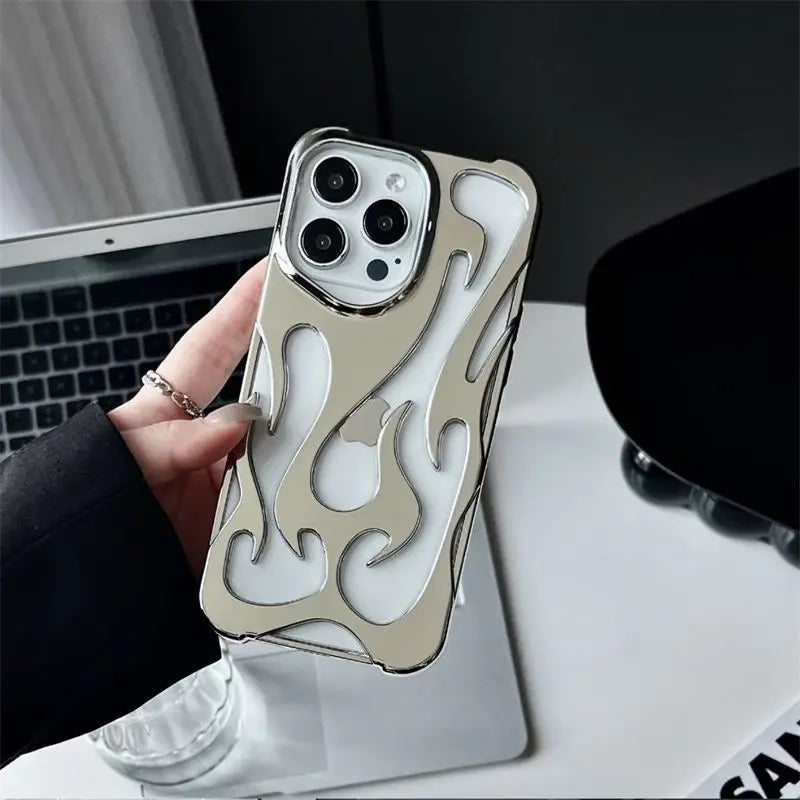 3D Flame Shield – Slim, Shockproof, Stylish