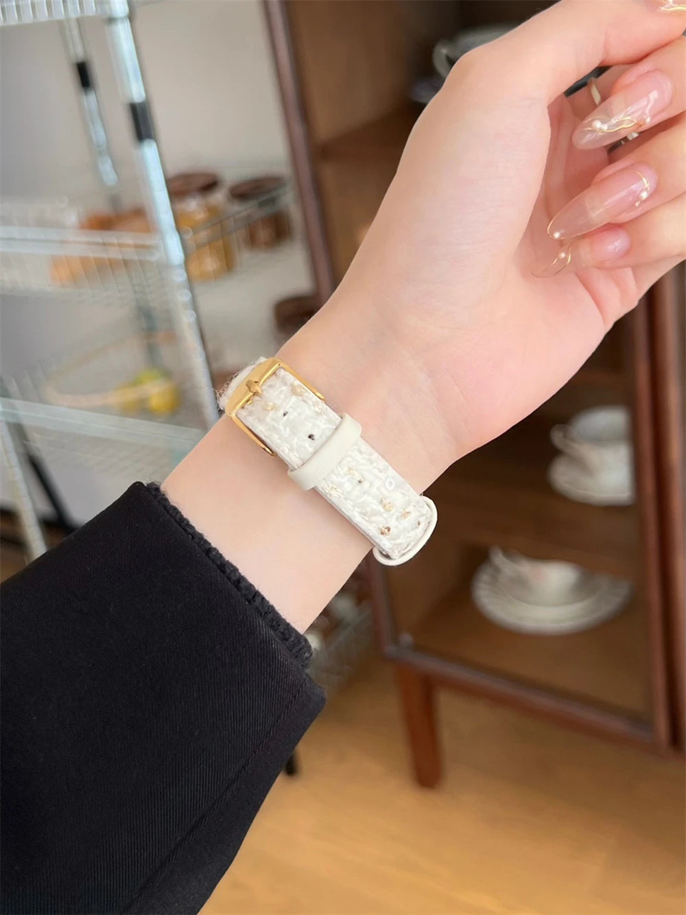 Slim Leather Strap For Apple Watch