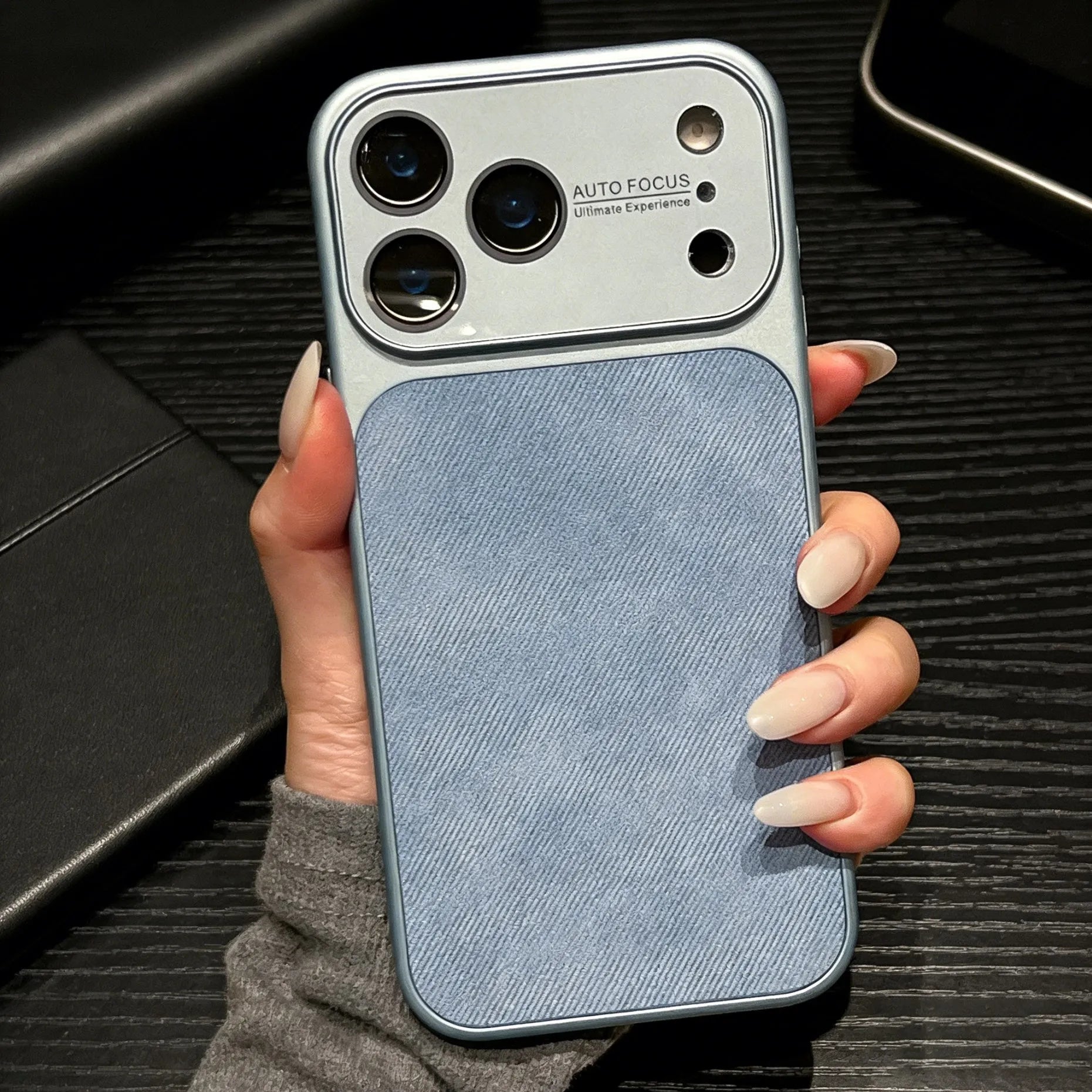 Shockproof Fabric Metal iPhone Case - Bella Straps