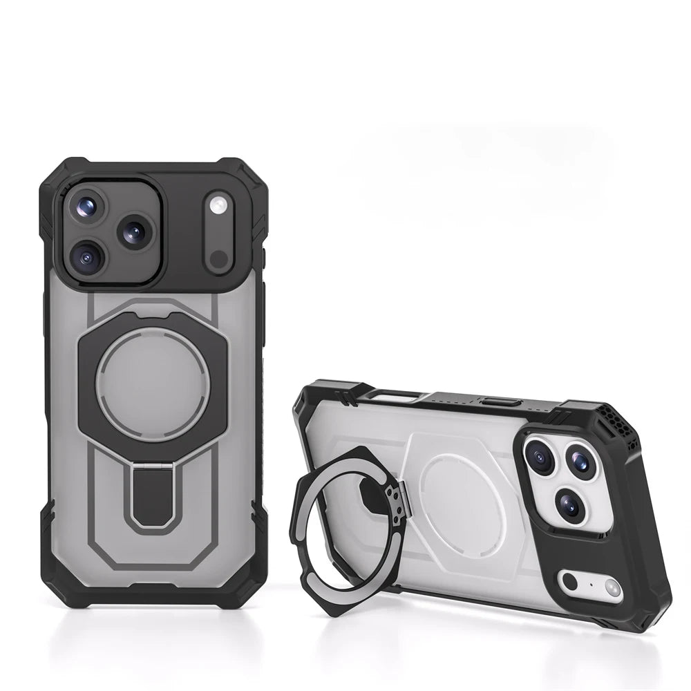 Rugged Magnetic Ring Stand Case