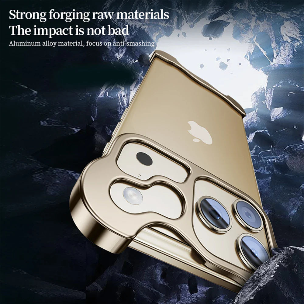 Luxury Aluminum Frame iPhone Case