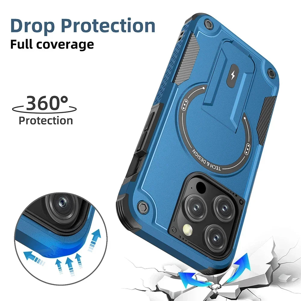 Shockproof Magnetic Case with Stand