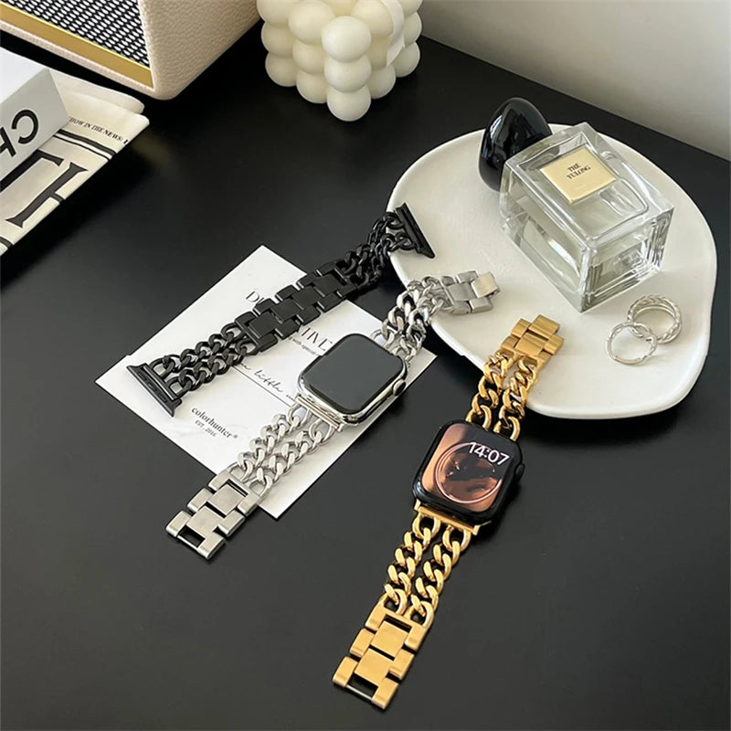 Luxury Strap For Apple Watch Series