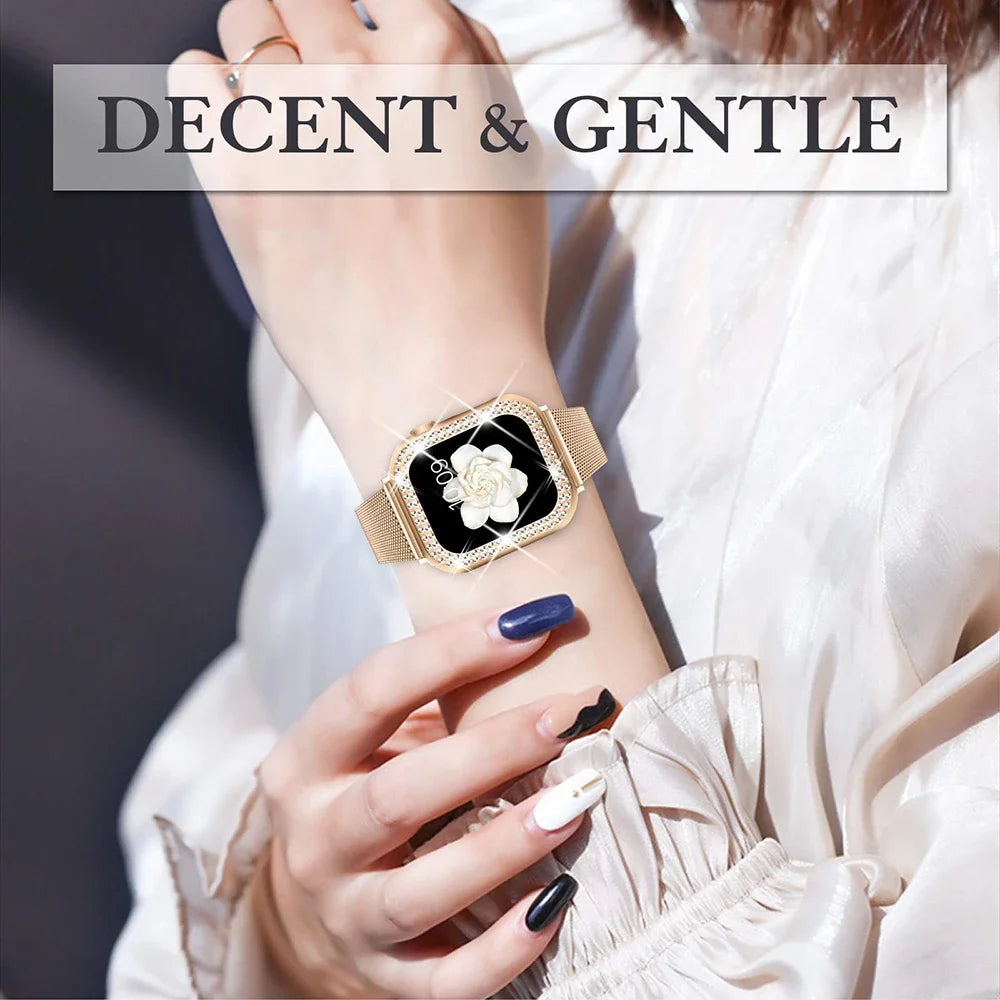 Luxury Apple Watch Case & Milanese Band Set