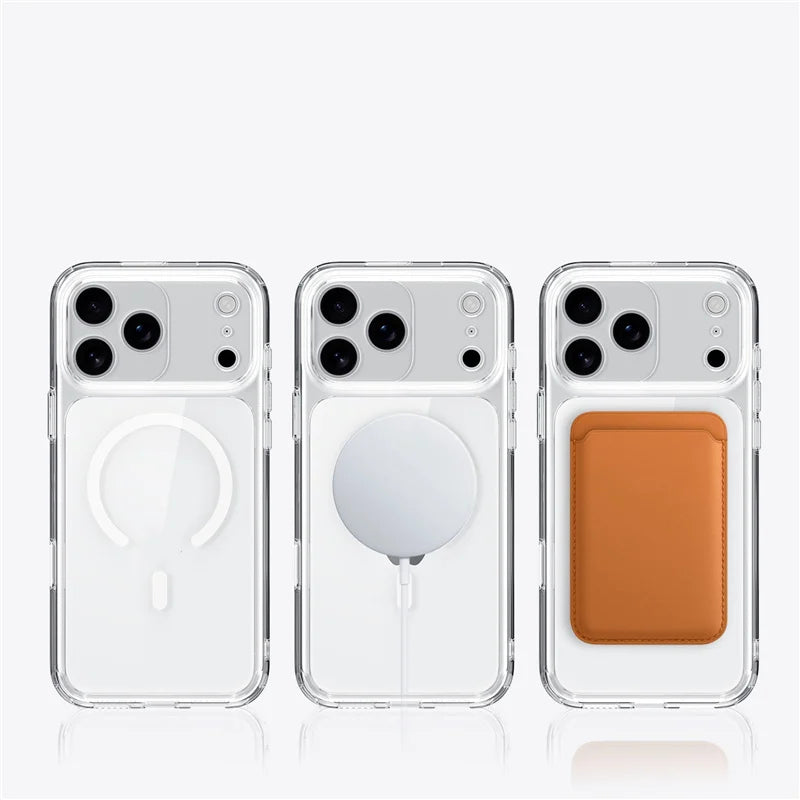 Transparent Protective MagSafe Case