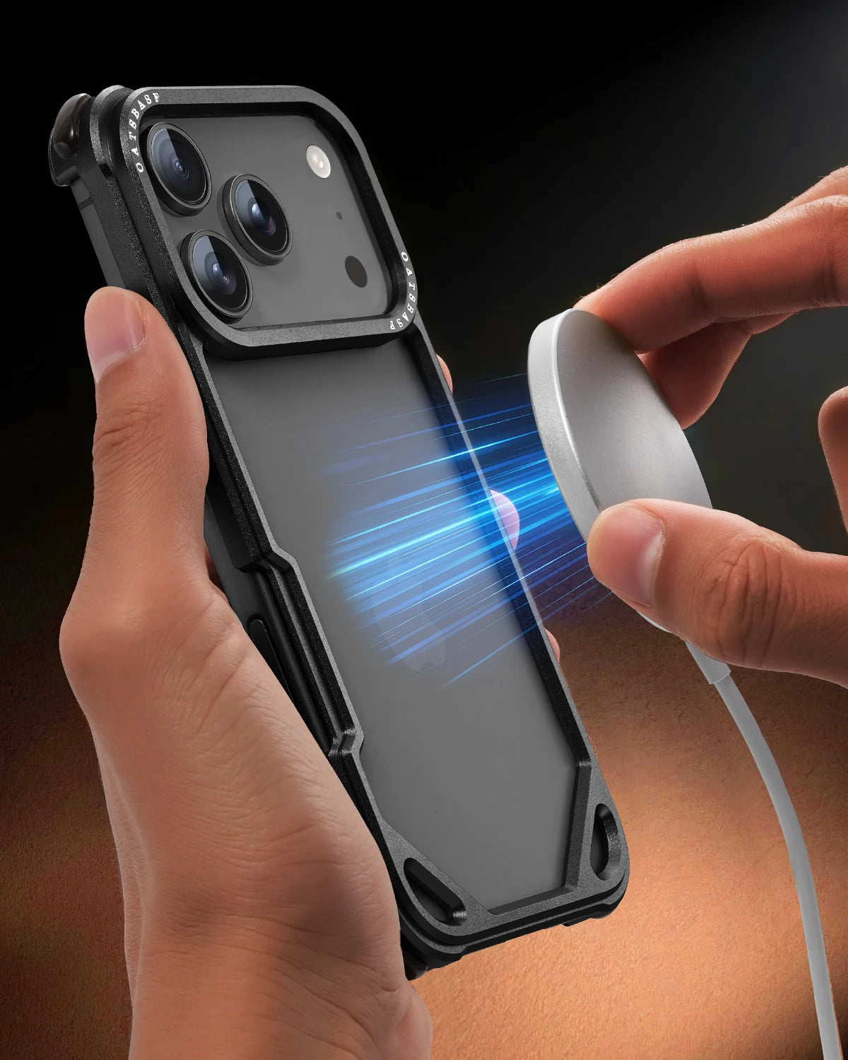 Shockproof Metal Frame Case for iPhone 17