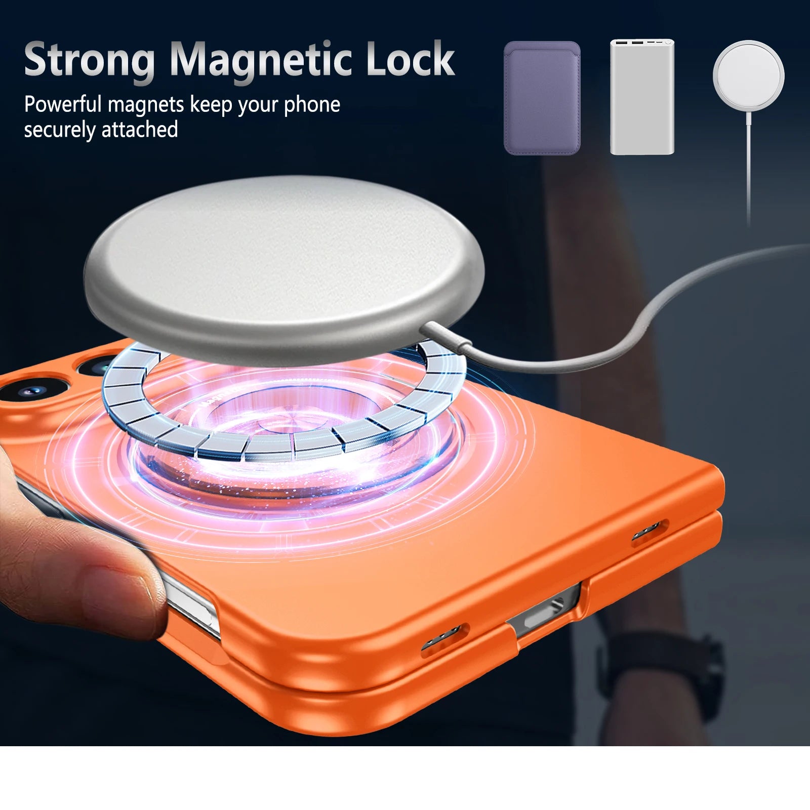 Magnetic Ring Stand Case for iPhone Ultra