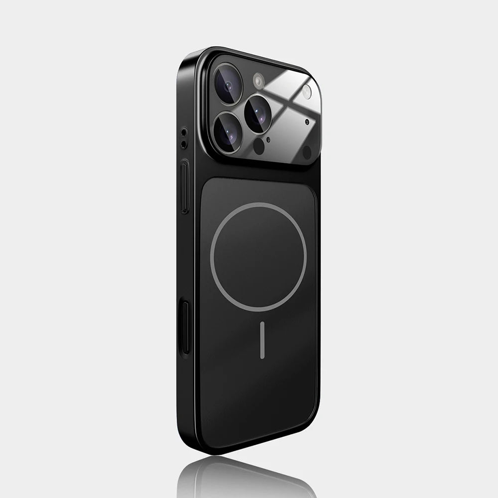 Premium Business Glass Case with MagSafe For iPhone