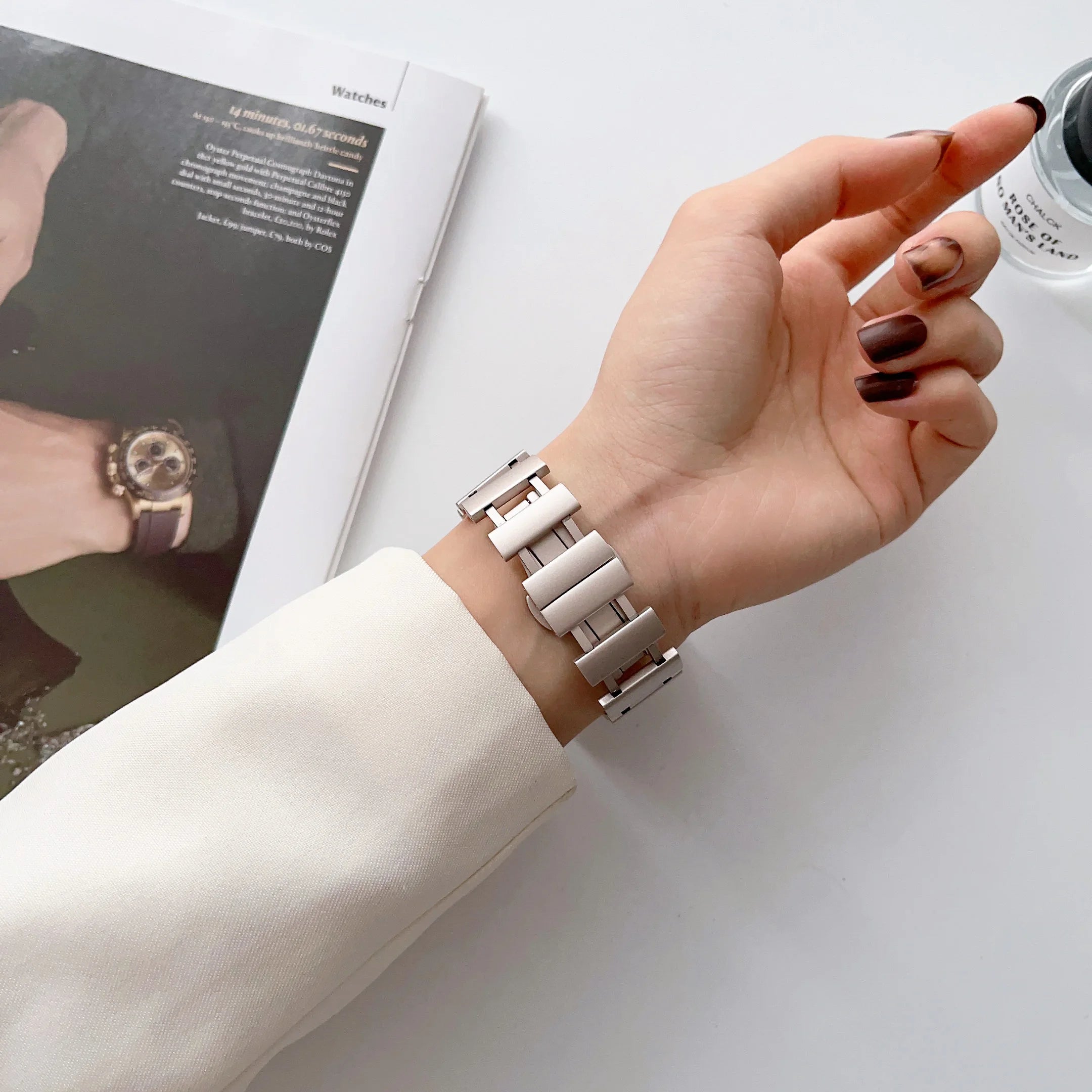 Luxury Stainless Steel Strap For Apple Watch